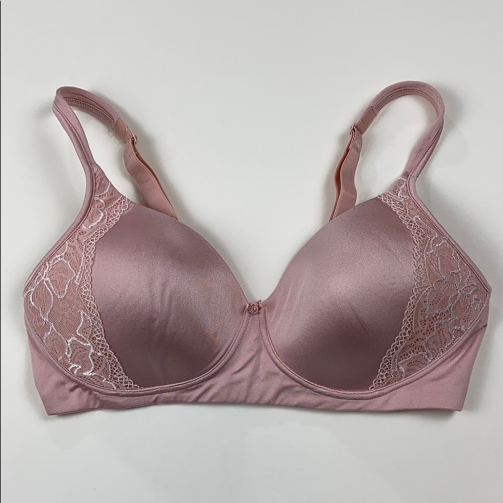 💕NWOT Bali convertible blush pink with lace bra 36D